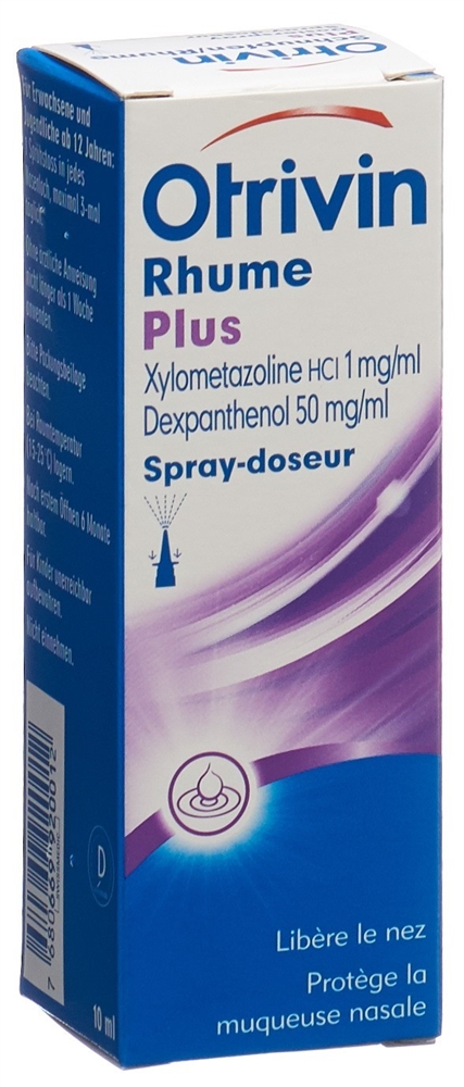 Otrivin Schnupfen Plus, Nasenspray, Lösung