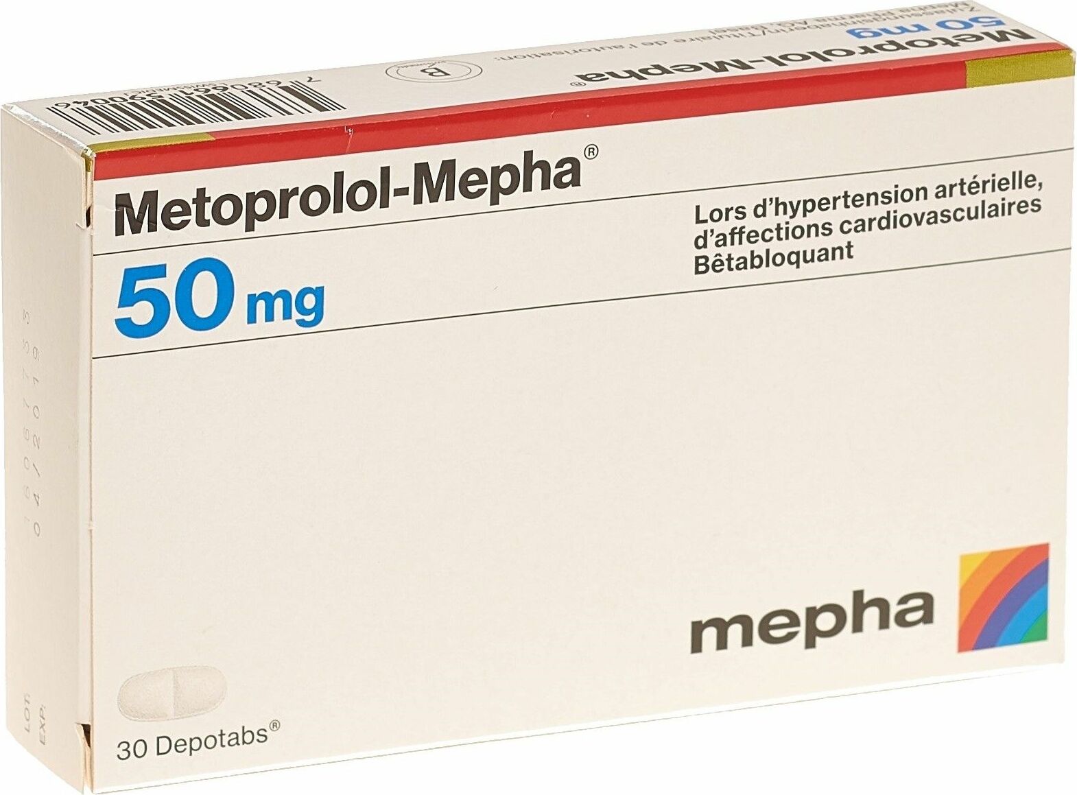 METHYLPHENIDAT Mepha LA depocaps 20 mg bte 100 pce