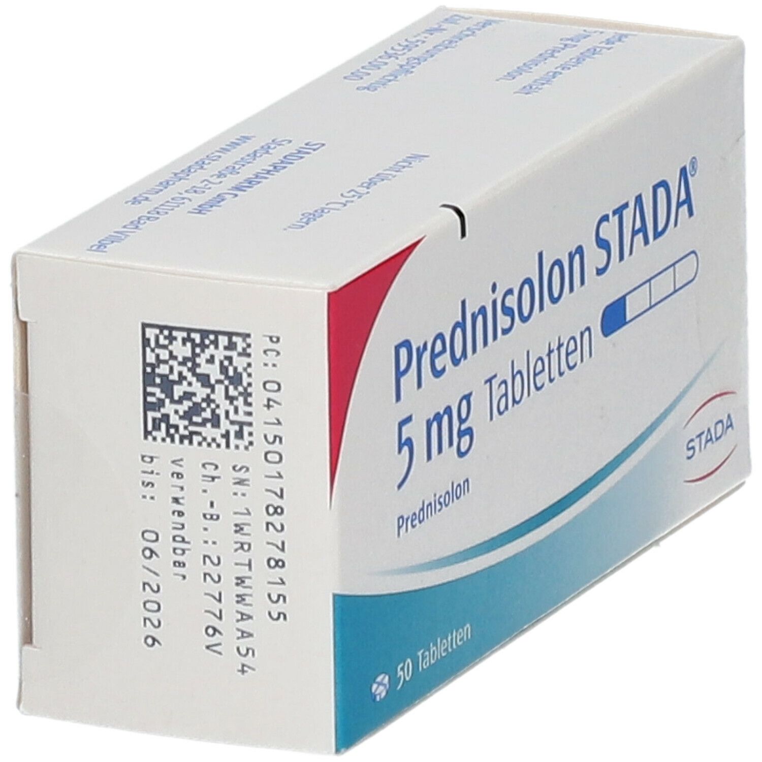 Prednison Stada 5 mg, Tabletten