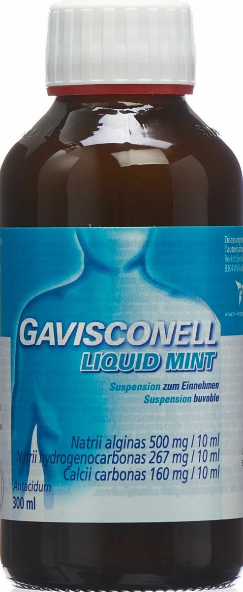Gavisconell Liquid Mint, Suspension zum Einnehmen in Flaschen