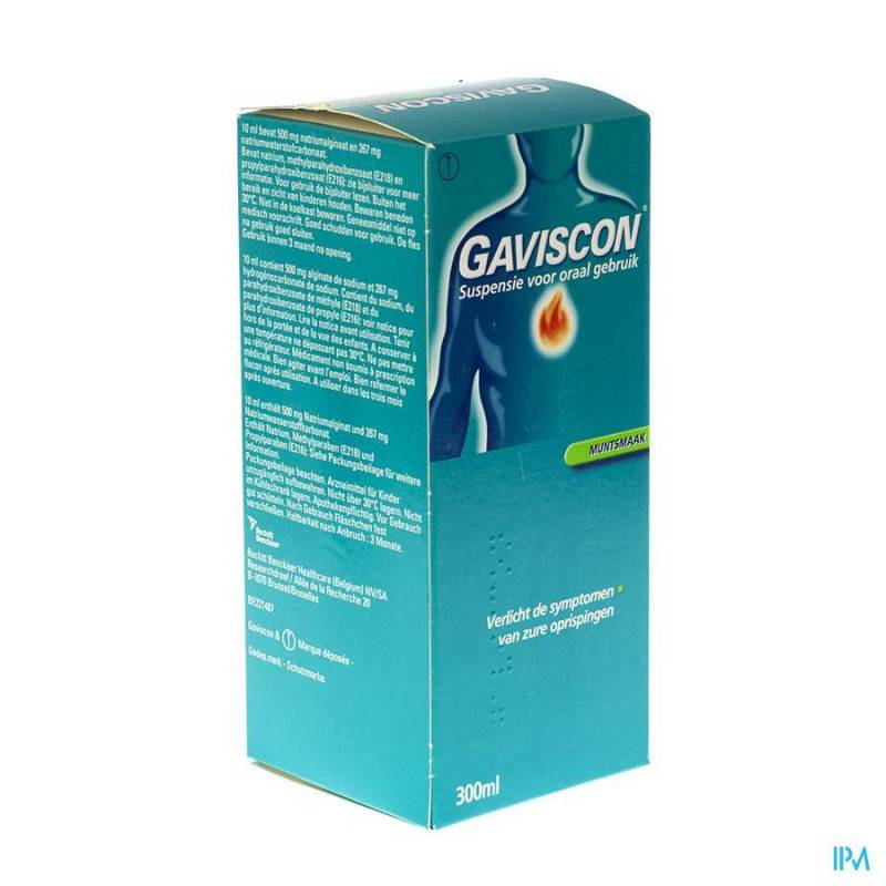Gavisconell Liquid Mint, Suspension zum Einnehmen in Flaschen