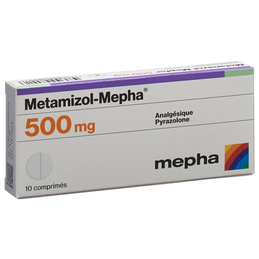 METAMIZOL Mepha cpr 500 mg 10 pce