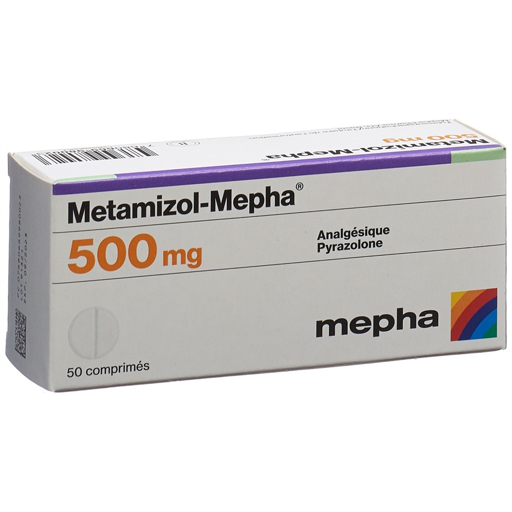 METAMIZOL Mepha cpr 500 mg 50 pce