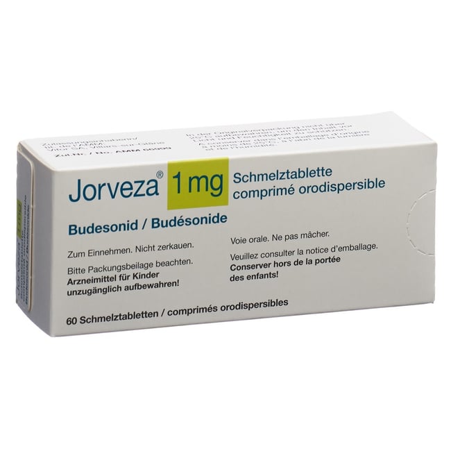 Jorveza 1 mg, Schmelztabletten