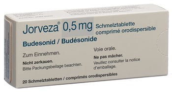 Jorveza 1 mg, Schmelztabletten