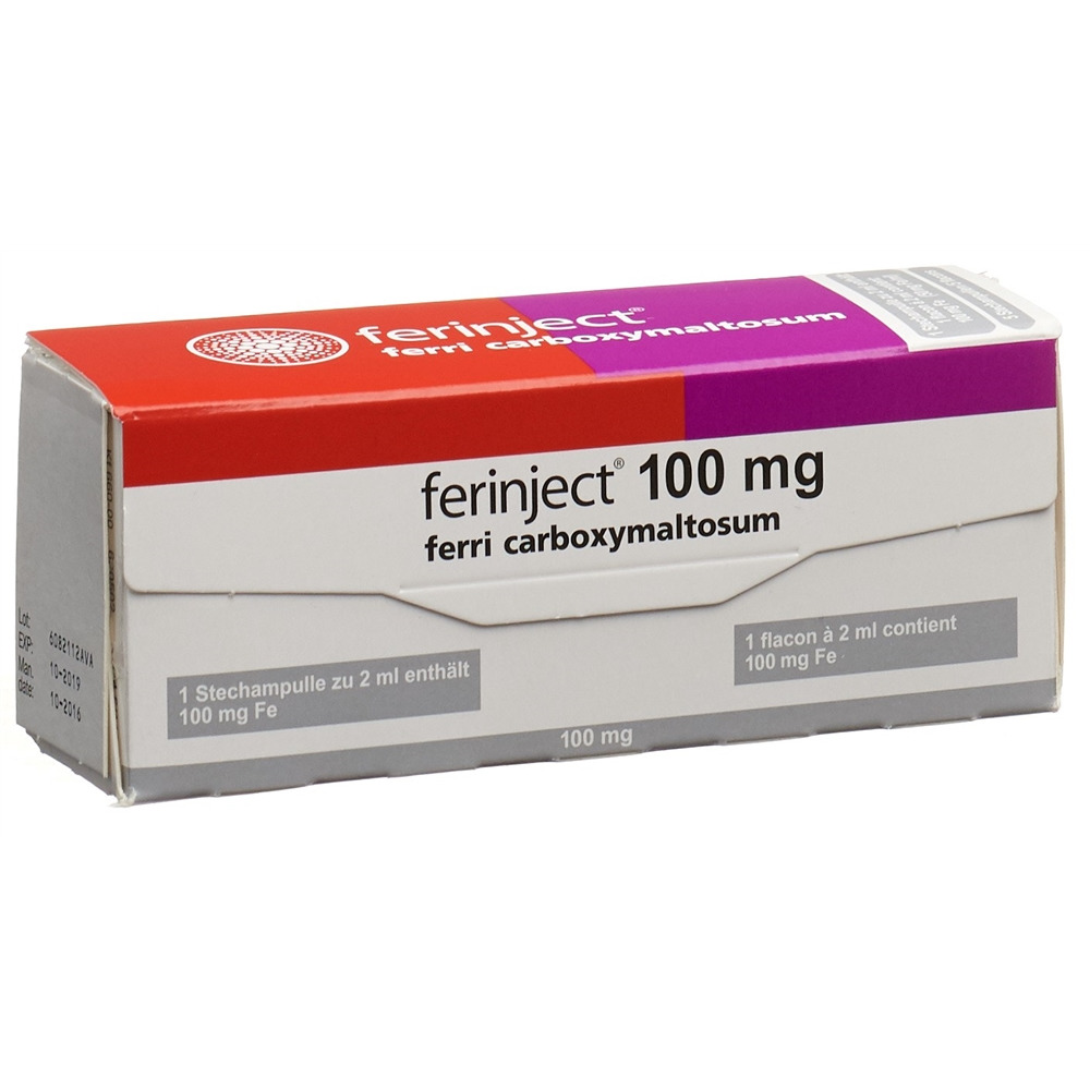 Monofer 100 mg / 1 ml, Lösung zur intravenösen Injektion/Infusion