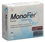 Monofer 1000 mg / 10 ml, Lösung zur intravenösen Injektion/Infusion