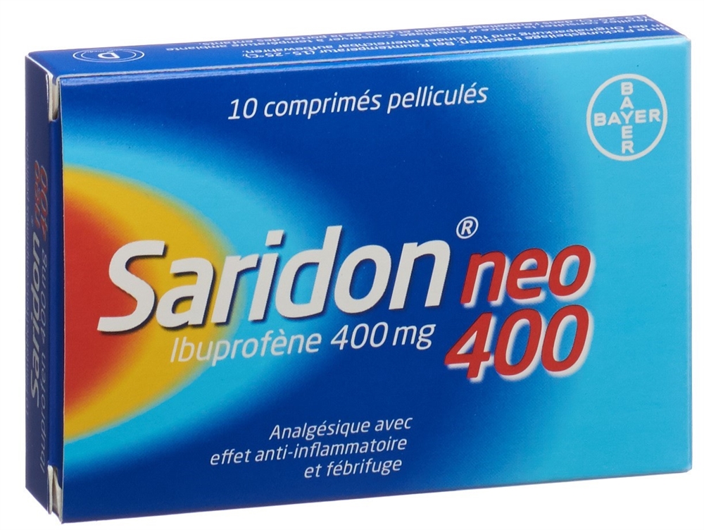 SARIDON neo cpr pell 400 mg 10 pce