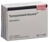 TEMOZOLOMID Accord caps 100 mg sach 5 pce