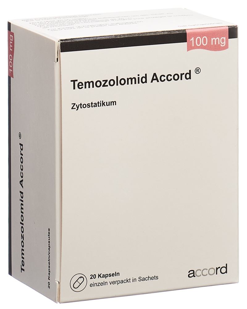 TEMOZOLOMID Accord caps 100 mg 20 pce
