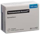 TEMOZOLOMID Accord caps 140 mg sach 20 pce