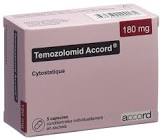 TEMOZOLOMID Accord caps 180 mg sach 5 pce