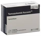 TEMOZOLOMID Accord caps 250 mg sach 5 pce