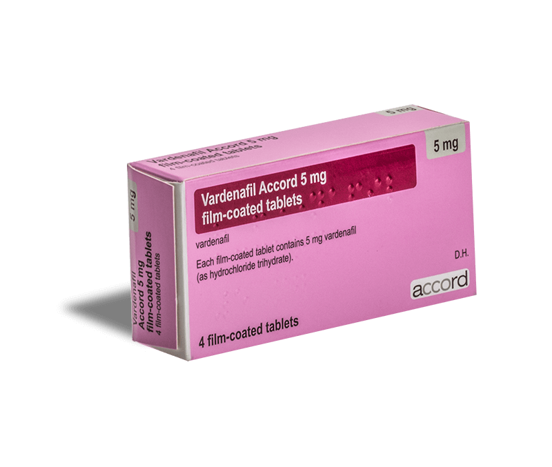 Vardenafil Rivopharm 5 mg, compresse