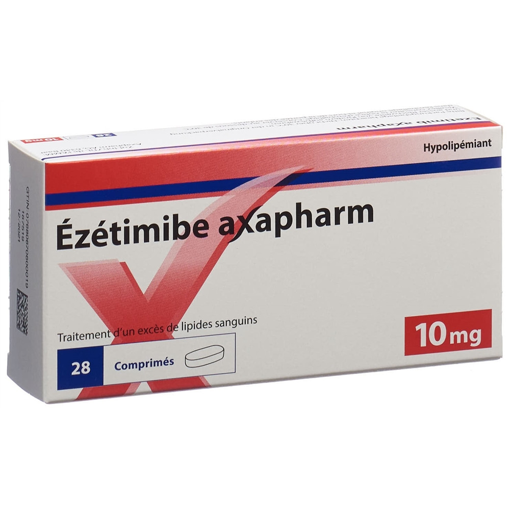 EZETIMIBE axapharm cpr 10 mg 28 pce