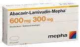 ABACAVIR LAMIVUDIN Mepha Lactab 600/300mg 30 pce
