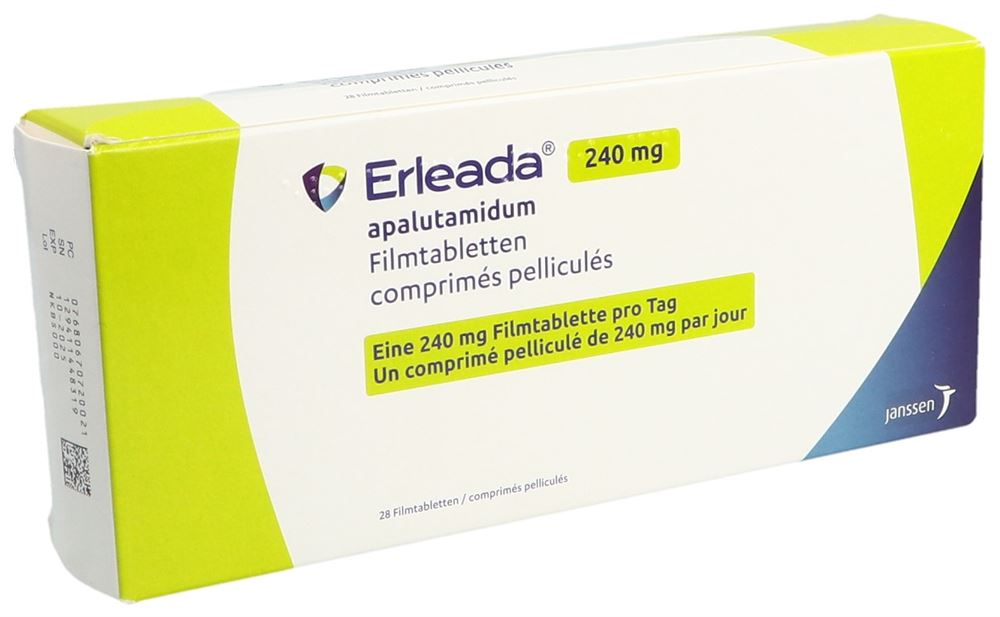ERLEADA cpr pell 240 mg 2 x 14 pce