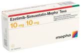 EZETIMIB SIMVASTATIN Mepha Teva 10/10 mg 98 pce