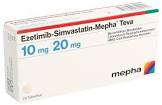 EZETIMIB SIMVASTATIN Mepha Teva 10/20 mg 28 pce