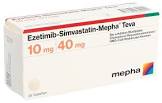 Ezetimib-Simvastatin-Mepha Teva 10/40 mg, Tabletten