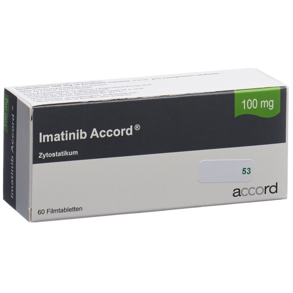 IMATINIB Accord cpr pellic 100 mg 60 pce