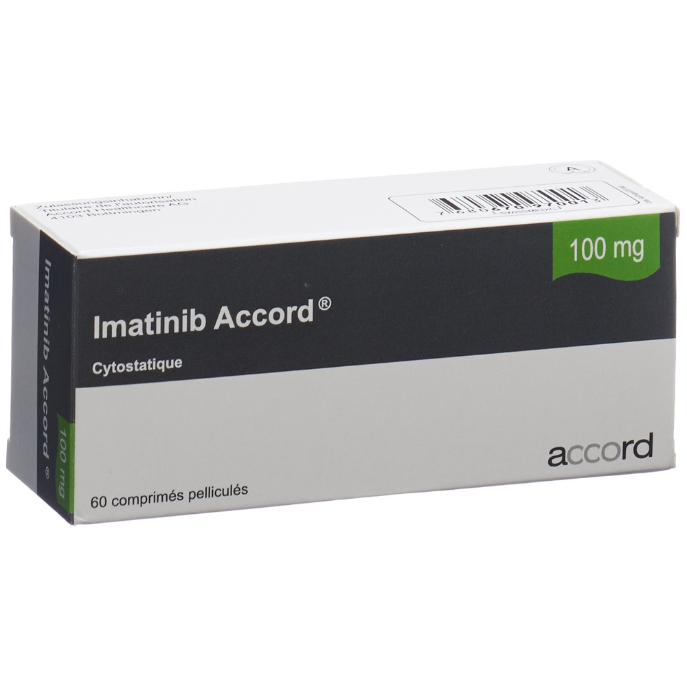 IMATINIB Accord cpr pellic 100 mg 60 pce