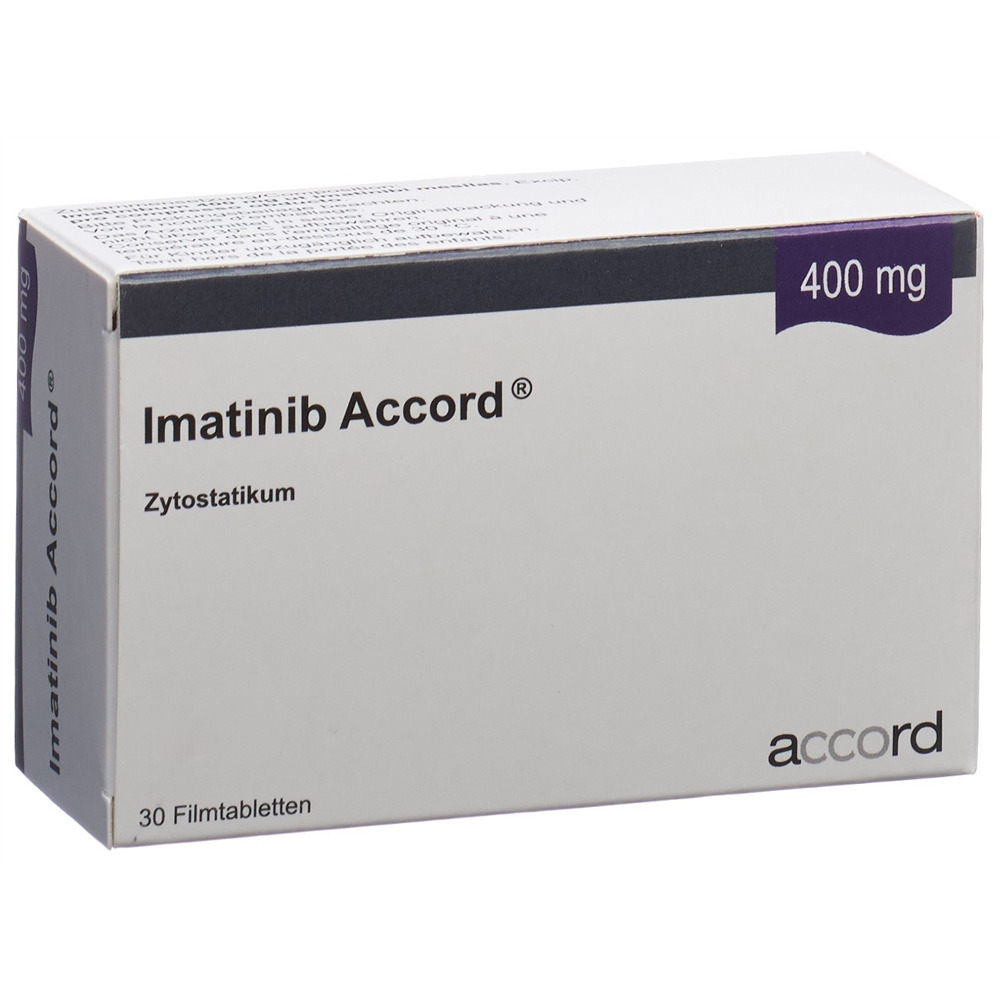 IMATINIB Accord cpr pellic 400 mg 30 pce