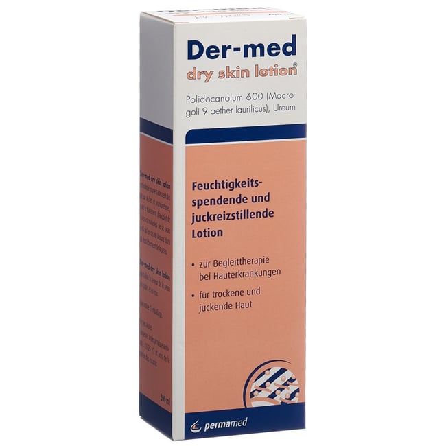 Der-med dry skin Lotion, Emulsion zur Anwendung auf der Haut