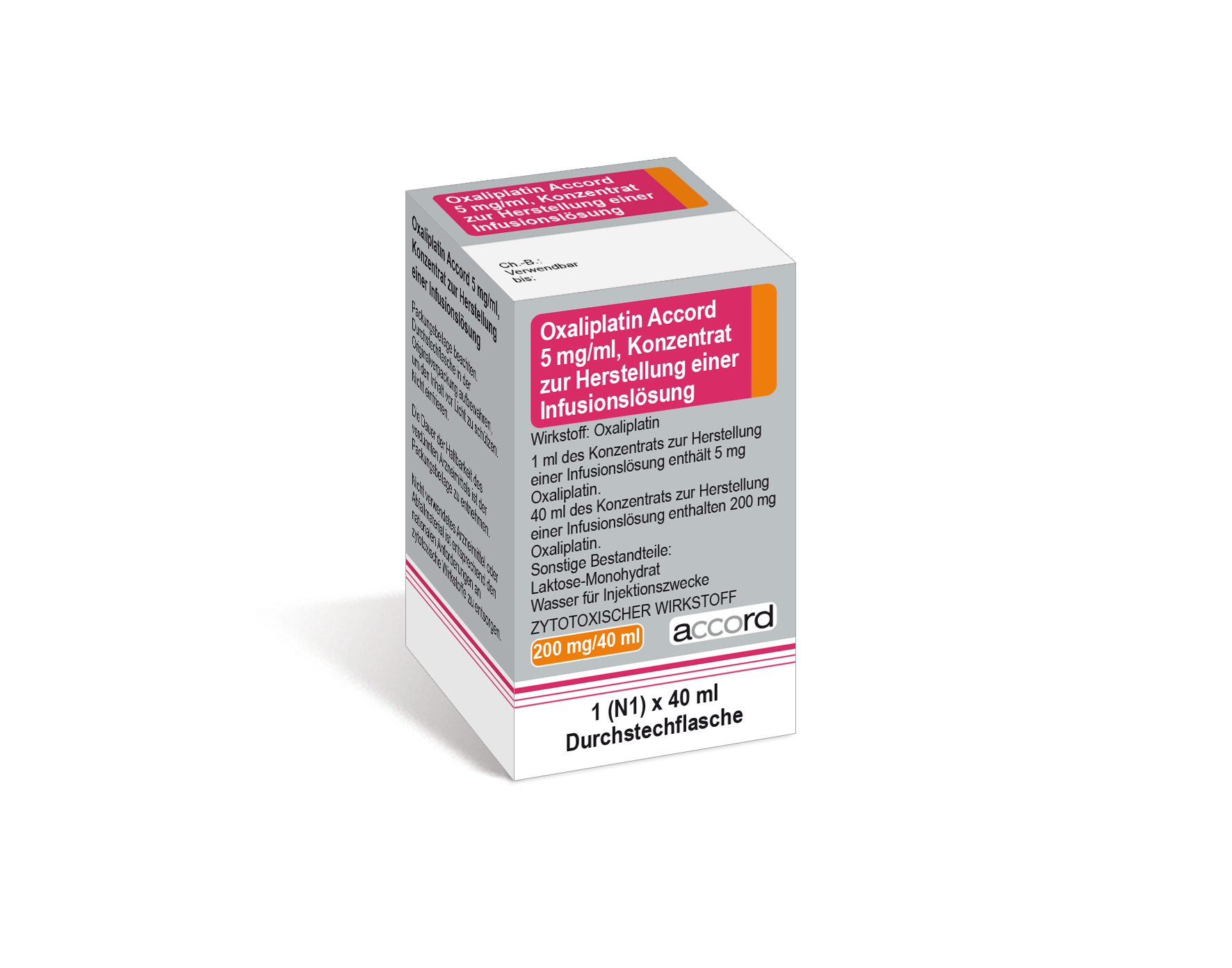 OXALIPLATIN Accord conc perf 50 mg/10ml (nouv)