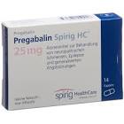 Pregabalin Spirig HC 25 mg, Kapseln