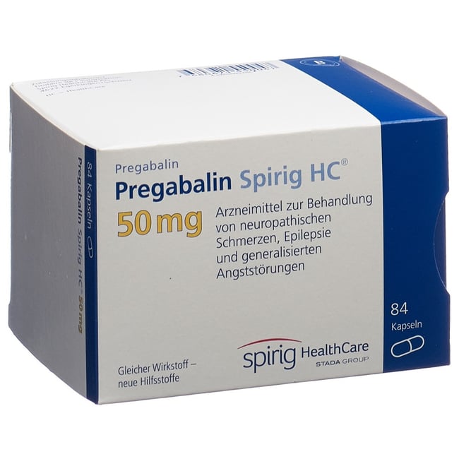 Pregabalin Spirig HC 75 mg, Kapseln