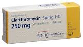 Clarithromycin Spirig HC 250 mg, Filmtabletten