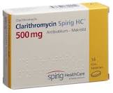 Clarithromycin Spirig HC 500 mg, Filmtabletten