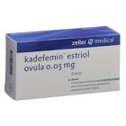 Kadefemin Estriol Ovula 0.03 mg, Ovula