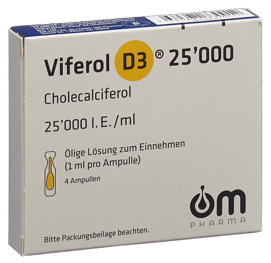 Viferol D3 25'000 UI/ml, solution buvable