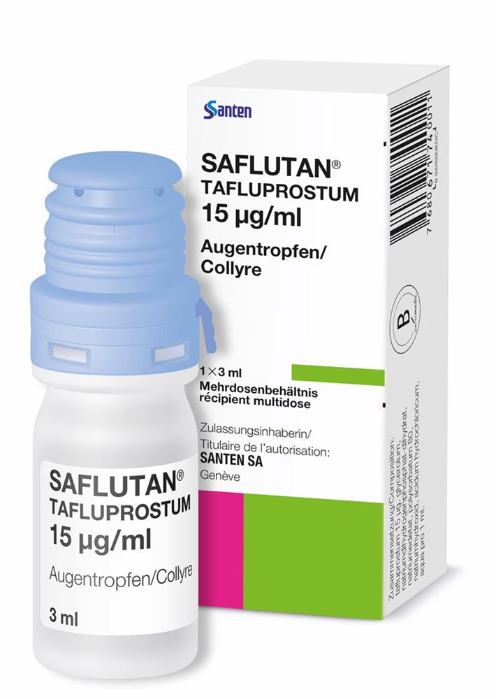 SAFLUTAN gtt opht multidose fl 3 ml