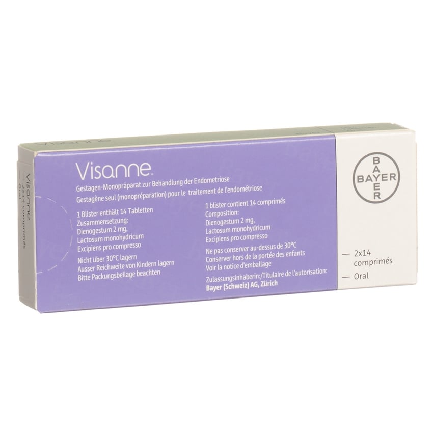 VISANNETTE cpr 2 mg 2 x 14 pce