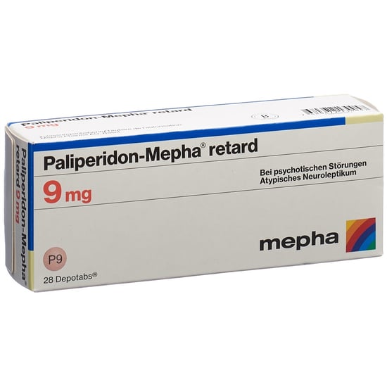 Paliperidon Sandoz 9 mg, Retardtabletten