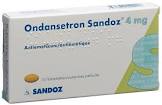 Ondansetron Sandoz 4 mg/2 ml, Infusionskonzentrat/ Injektionslösung