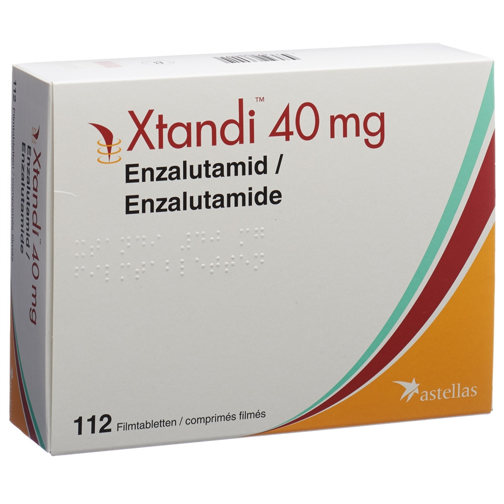 XTANDI cpr pell 40 mg 112 pce