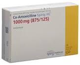 Co-Amoxicillin Spirig HC 1000 mg (875/125), Filmtabletten