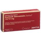 Ezetimib Simvastatin Zentiva 10/10 mg, Tabletten