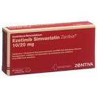 Ezetimib Simvastatin Zentiva 10/20 mg, Tabletten