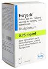 Evrysdi 0.75 mg/ml, Pulver zur Herstellung einer Lösung zum Einnehmen
