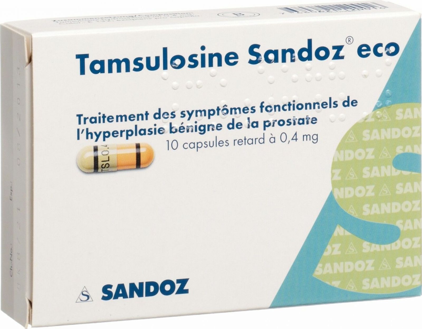 TAMSULOSIN retard Zentiva caps ret 0.4 mg 10 pce