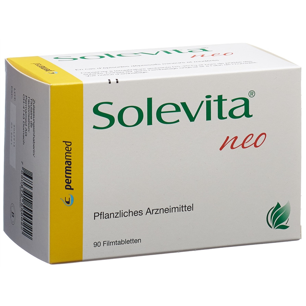 Solevita neo, Filmtabletten
