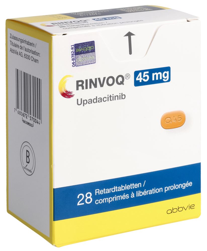 RINVOQ comprimé à libération prolong. 45 mg 28 pce