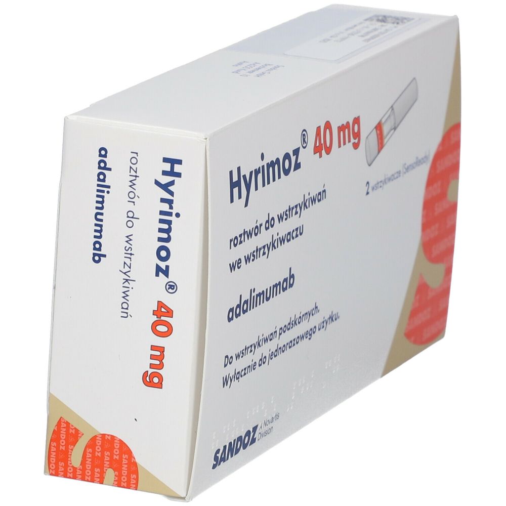 Hyrimoz 40 mg/0.8 ml, Injektionslösung in Fertigspritzen