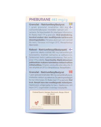 Pheburane 483 mg/g, Granulat zur Herstellung einer Lösung zum Einnehmen