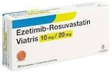 Ezetimib-Rosuvastatin Viatris 10 mg / 20 mg, Filmtabletten